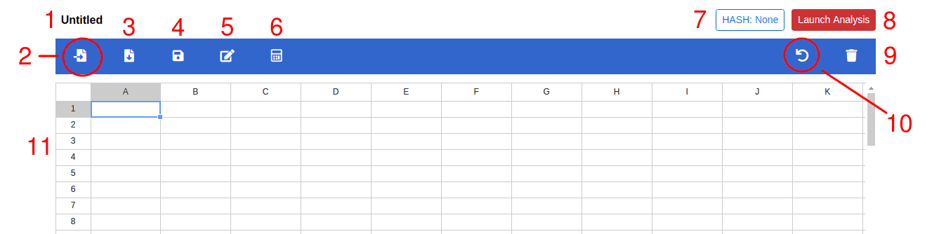 Spreadsheet Application